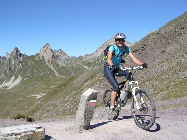 Le final de l'arrivée au Col de la Ponsonnière, sur le vélo!
