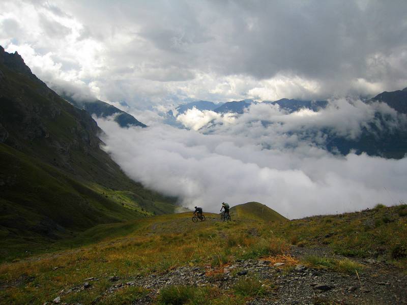 col du Vallonnet : en descendant du col du vallonnet