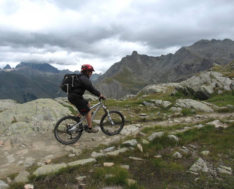 col du longet : arrivée au col du Longet