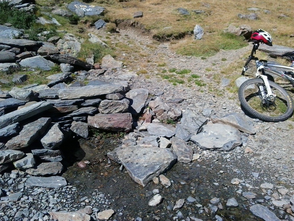 Source du Sègre presque à sec