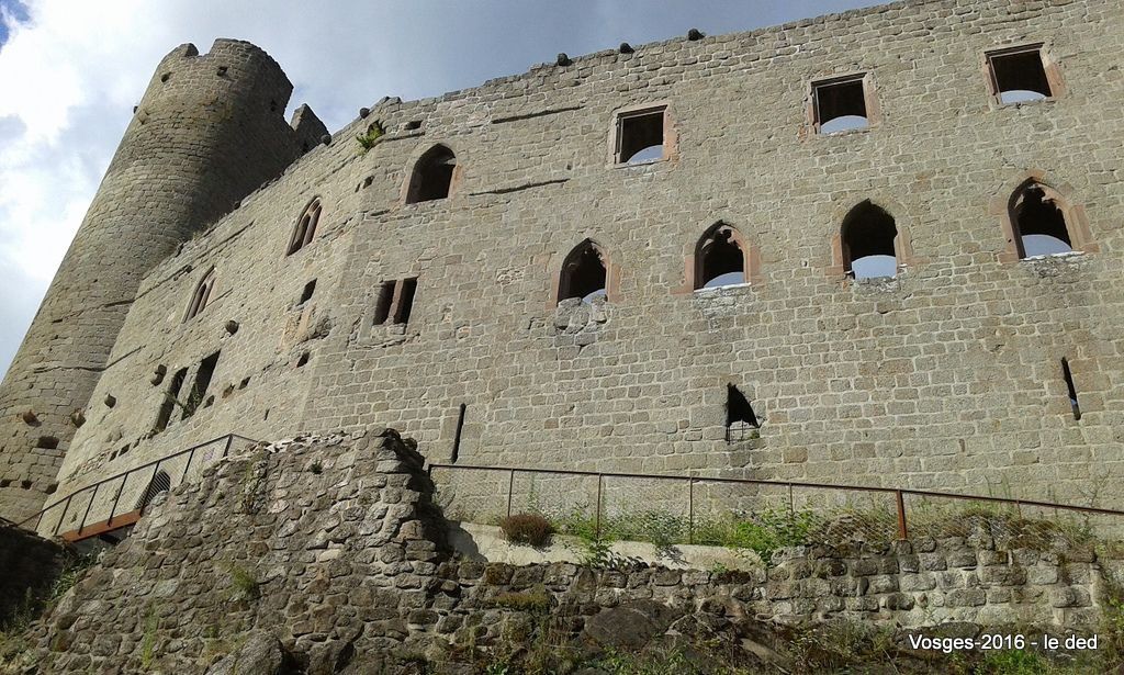 chateau d'Andlau en restauration