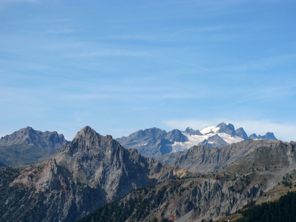 #6 Vue sur Les Cerces et les Ecrins Vue sur Les Cerces et les Ecrins