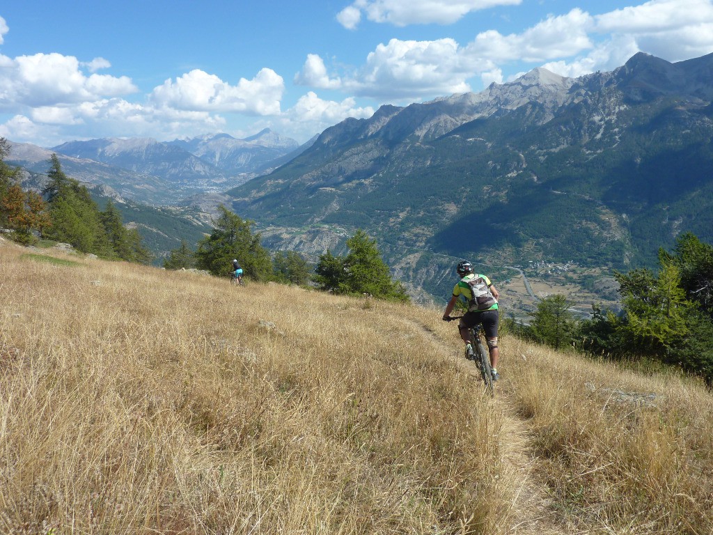 Joli balcon sur la vallée de la Durance