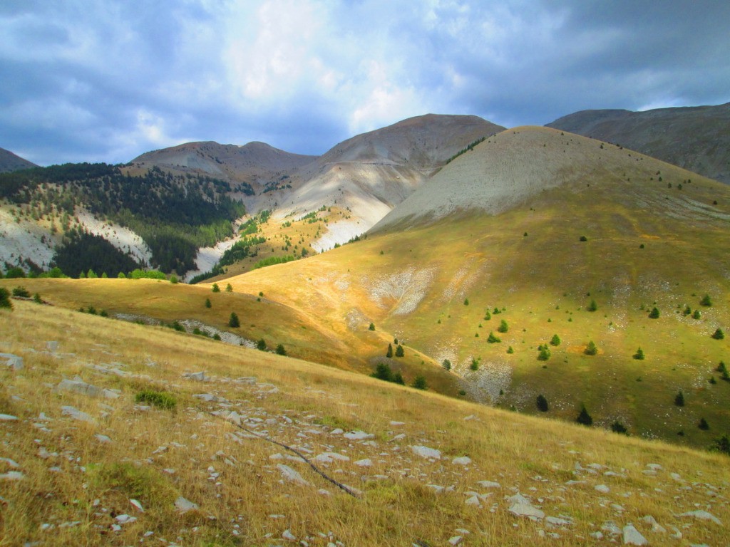 Sous le Grand Coyer, grands espaces.