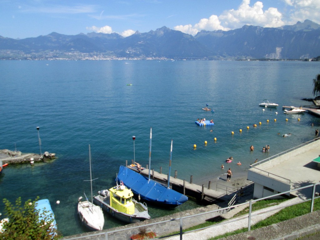 Lac léman à St Gingolph