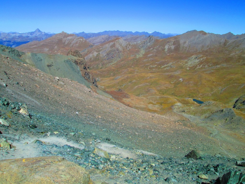 Col de la Noire: c'est pas si noir que ça, y'a même pas mal de couleurs...