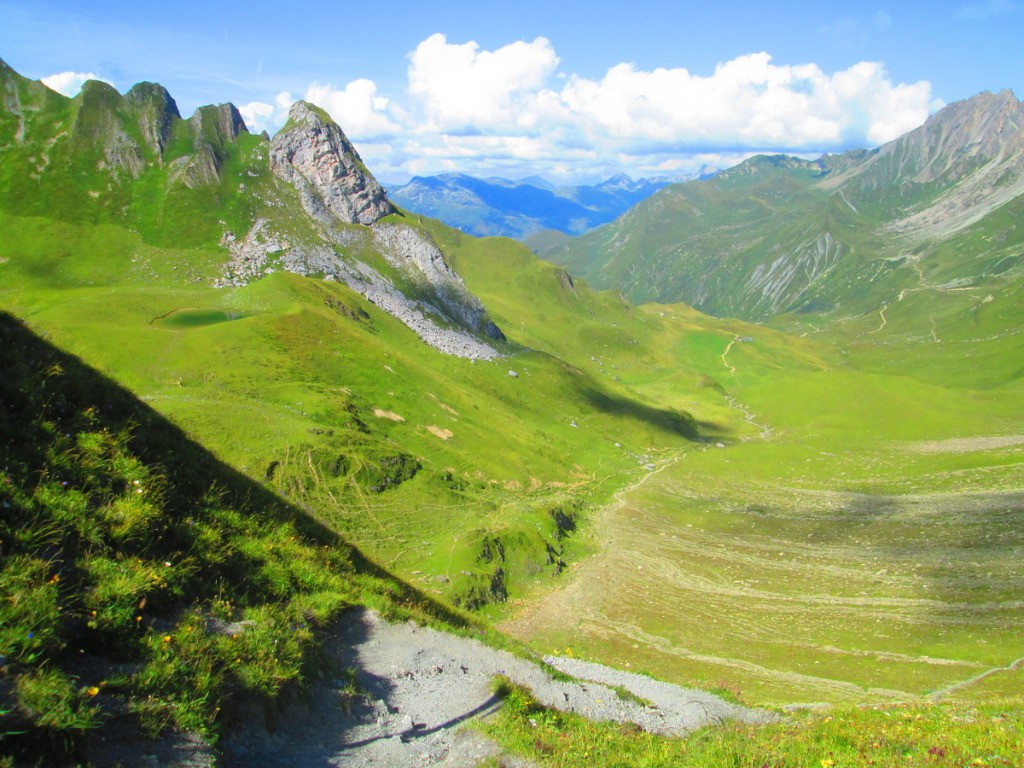 Le Beaufortain de puis le col du Coin