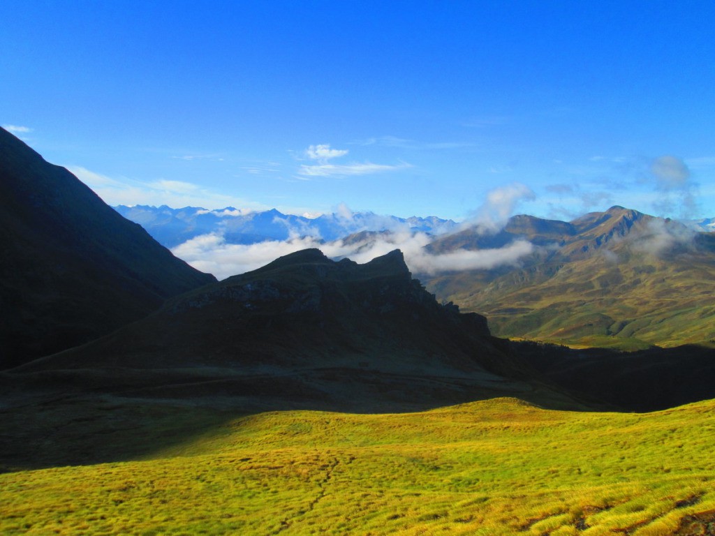 Au dessus du lac de Montoliu