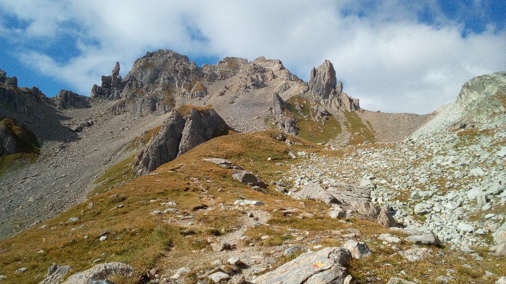 Pointe de Presset et Grand Fond à droite