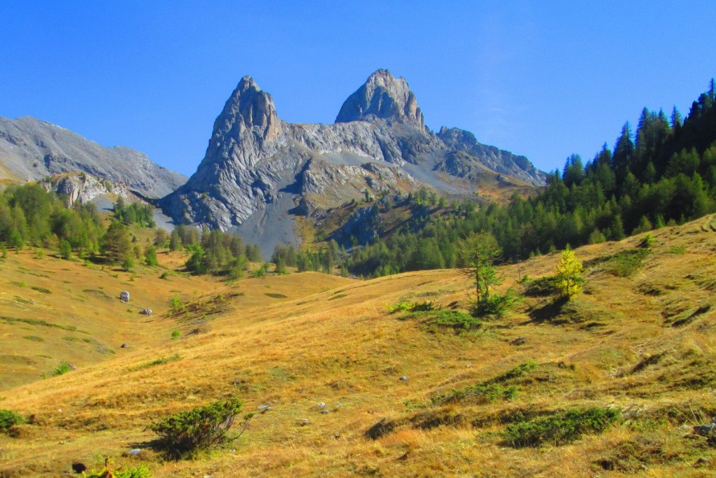 pointes de la Selle en montant au col Fromage