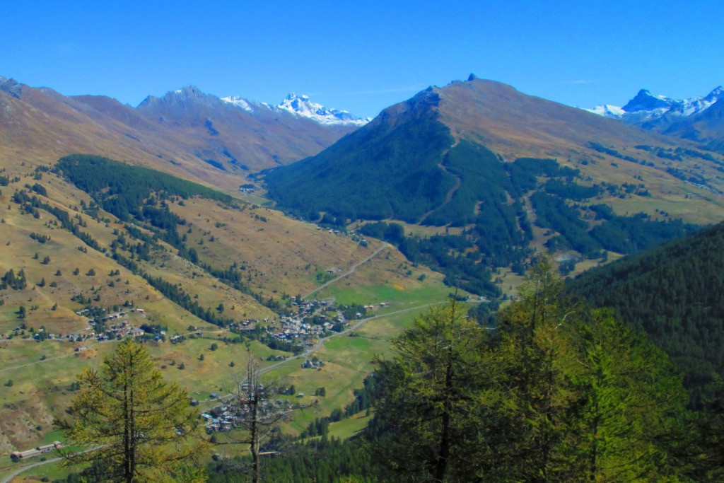 #6 Molines, Viso, Toillies depuis le Sommet Bucher Molines, Viso, Toillies depuis le Sommet Bucher