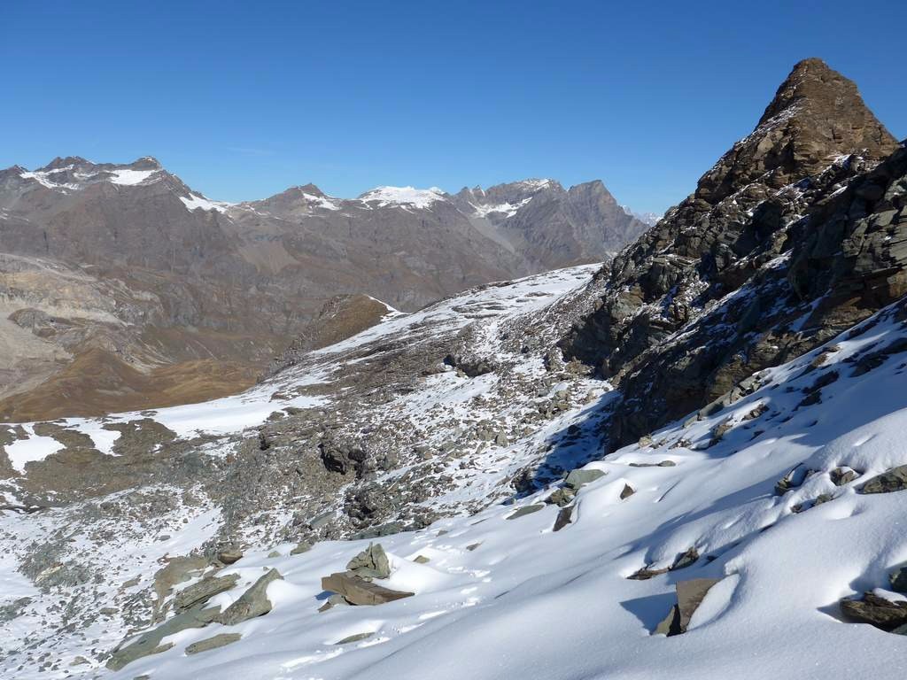 #6 Départ du col de Nivoletta versant W Départ du col de Nivoletta versant W