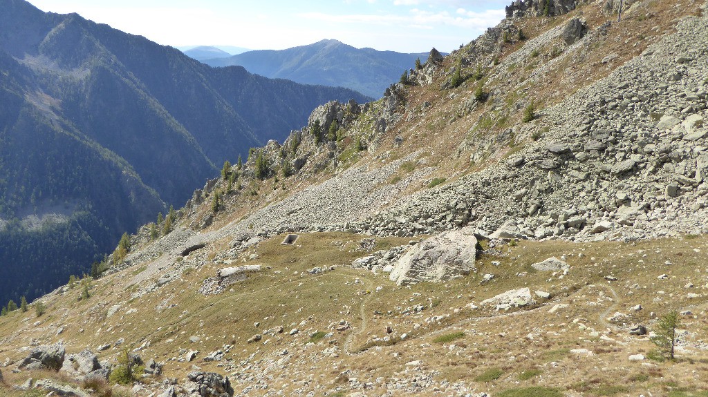 Descente du Pas de Sainte Anne prometteur