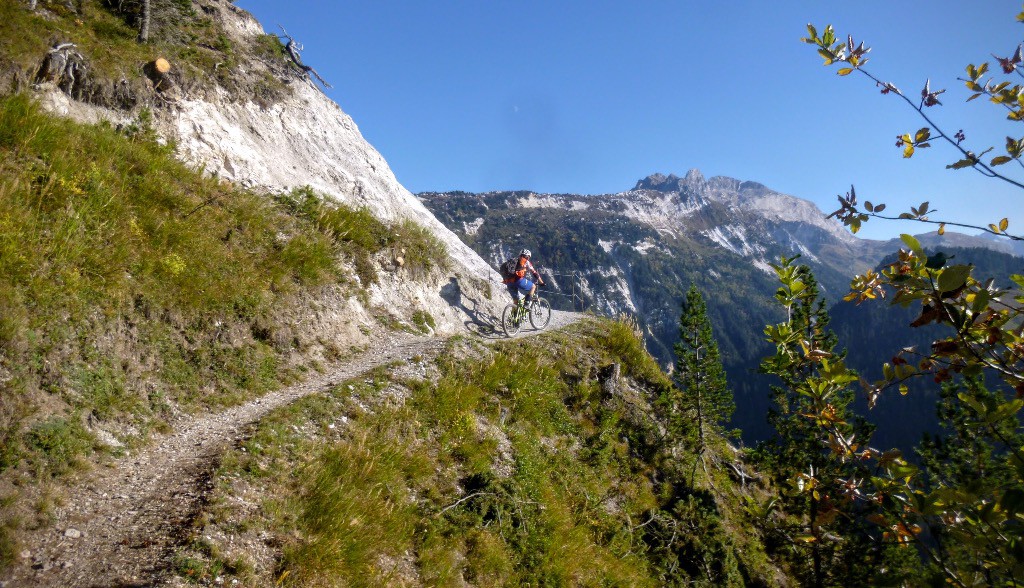 Superbes conditions pour la montée