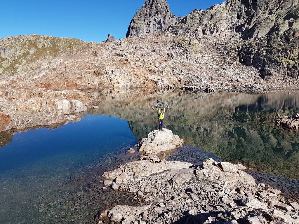 Un des Lac Noirs : toujours en mode randonneur. 