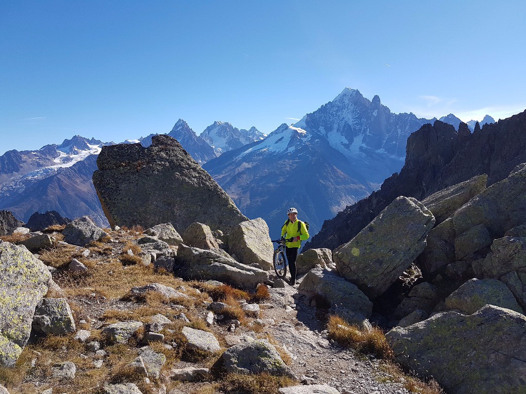 Col de la Gliére : Une pose pour admirer le panorama à 360°