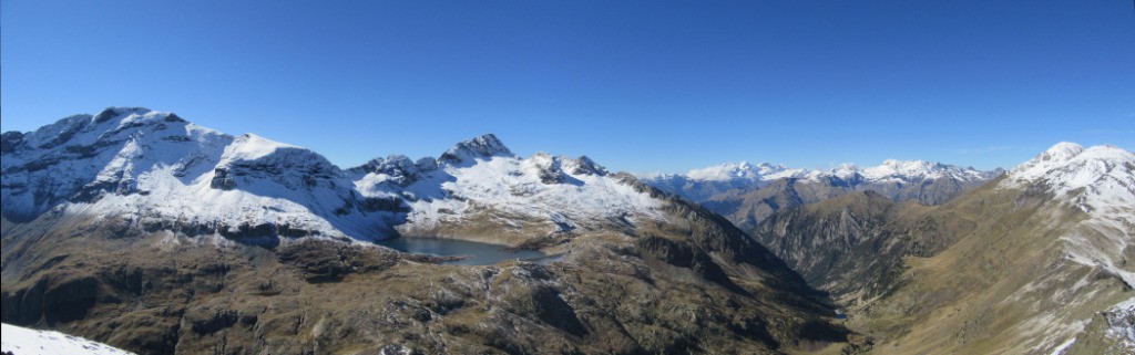 Panorama du sommet