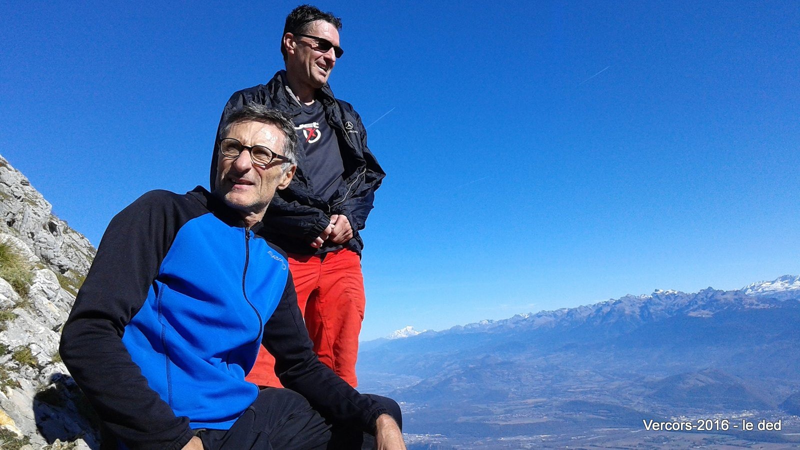 Patou et Gilles au col Vert