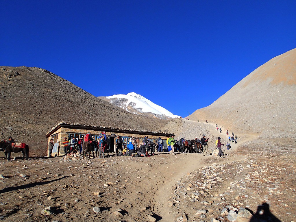 Chtite étape à 5300m histoire de souffler un peu !