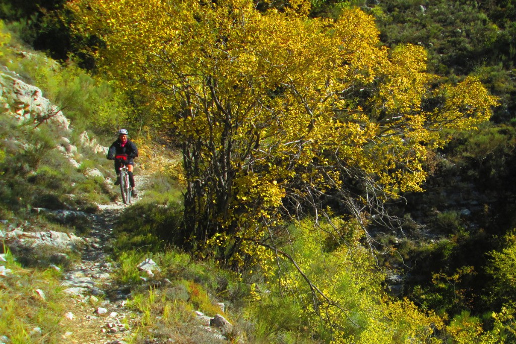 Descente sur Thorame