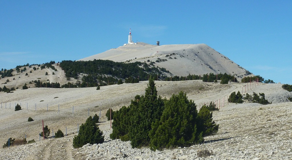 Sur la crête est