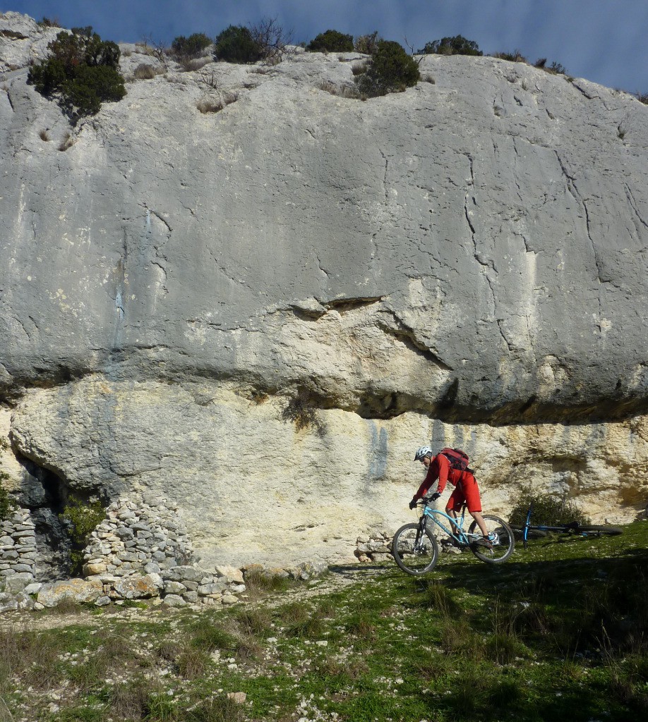 La Roque des Bancs, spot à fougasses !