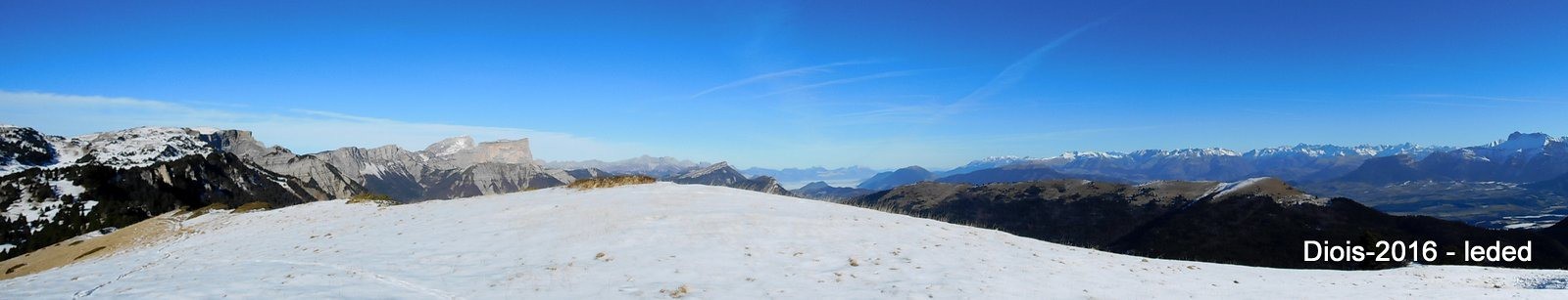 pano : du Vercors aux Écrins