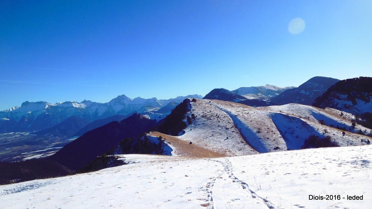 les crêtes vers Praorzel