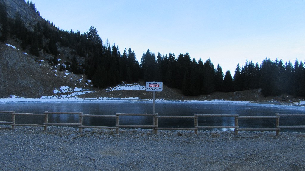 Retenue d'eau du Lachat