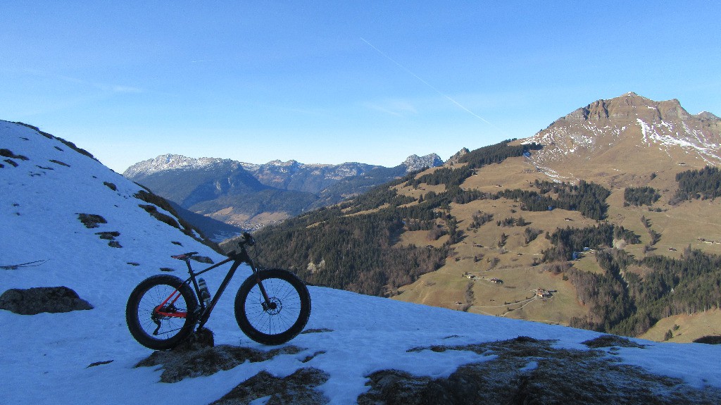 Le Lachat du Grand Bornand, pas skiable !