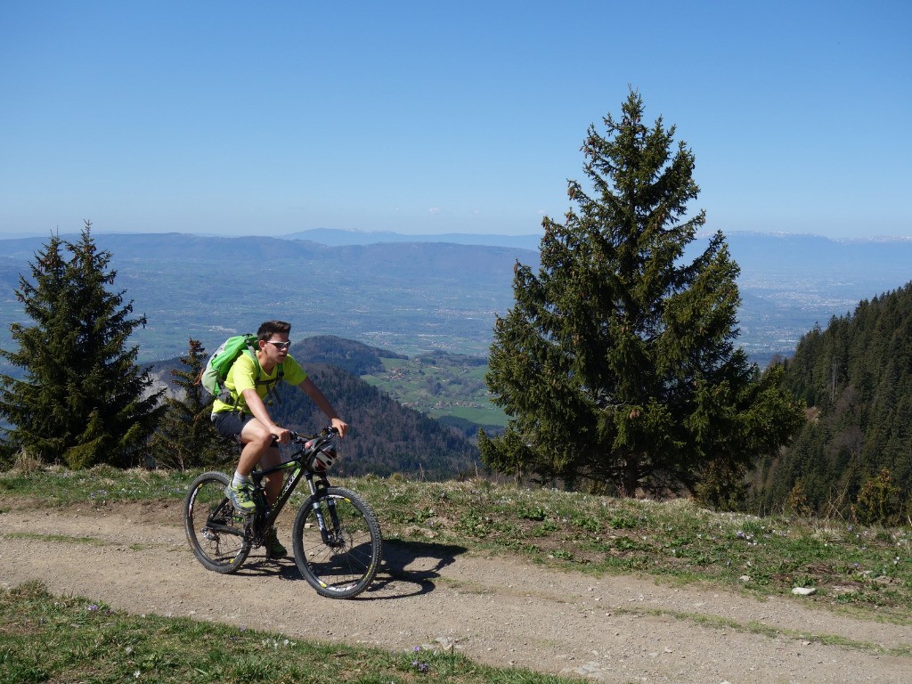 Lucas roulera bien à la montée !  