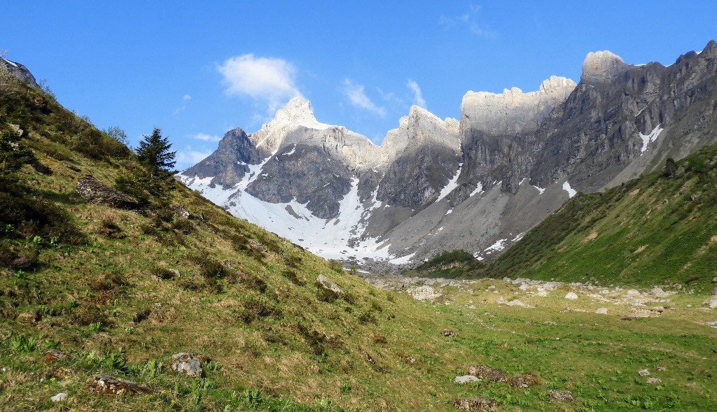 Combe de Doran et pointe Percée