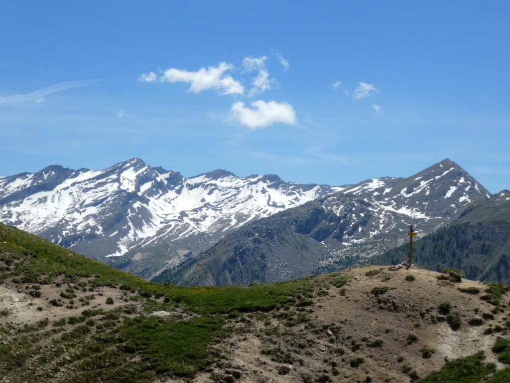 Tête d'Estrop depuis le col de la Séolane