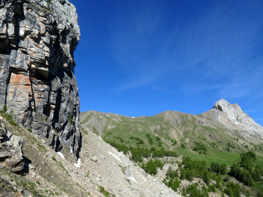 Ambiance dolomitique sous la Grande Séolane