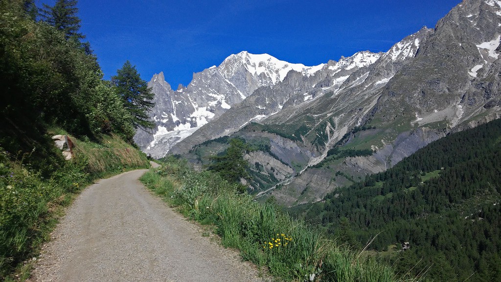Piste de Leuchey, Mt Blanc