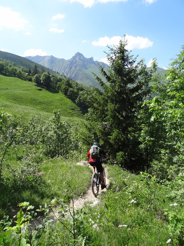 fin du sentier Fenêtre>Chatelard