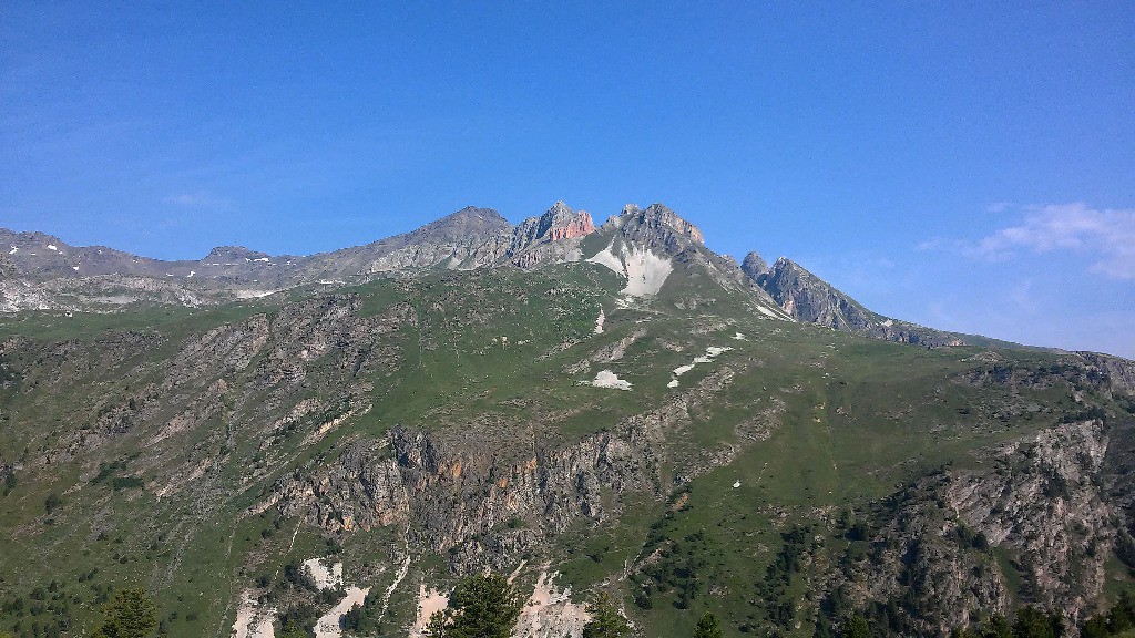 En montant au col du Fréjus