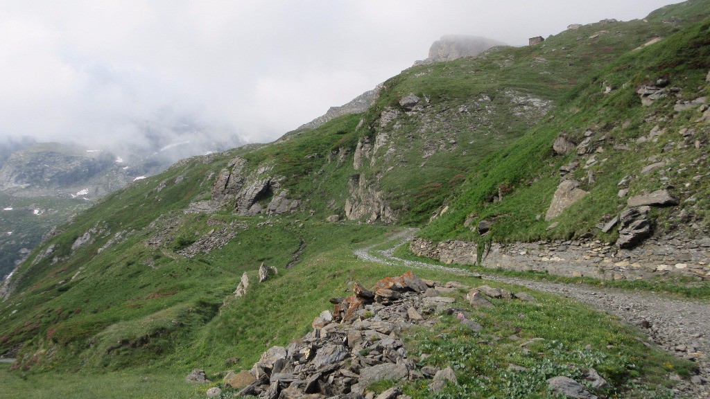 piste de montée à Malamot