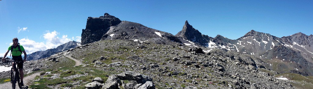 en route pour la trav vers chamoussière