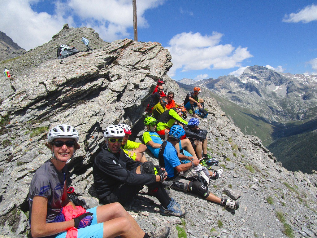 Col de Pelouse, on profite de la vue