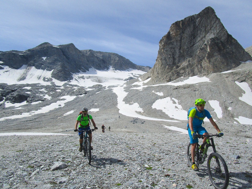 La descente du col Sommeiller, c'était bon !