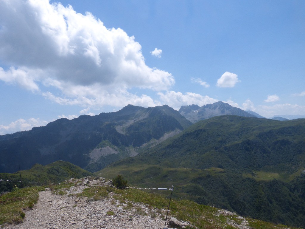 Vue d'ensemble sur la Pointe de Rognier, les Grands moulins et le Chapotet