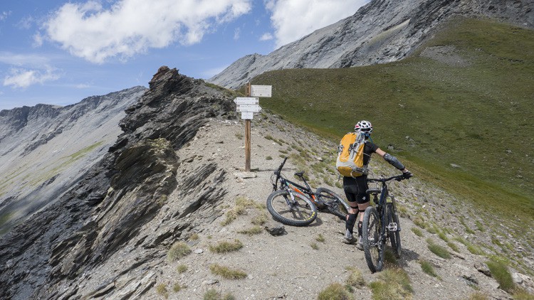 Enfin le colle Roccia Verde