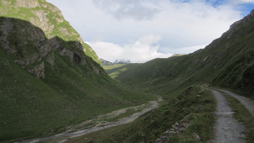 Début de la piset vers le vallon de Chavannes