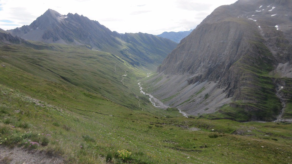 #10 Vallon de Chavannes vu du Col Vallon de Chavannes vu du Col