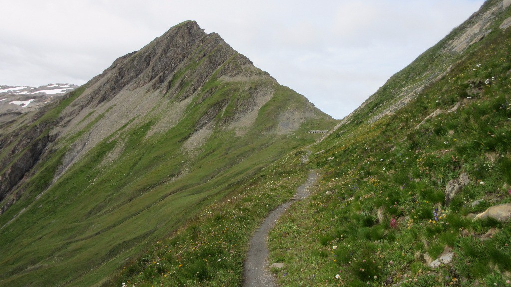 Sentier final pour arriver a Col