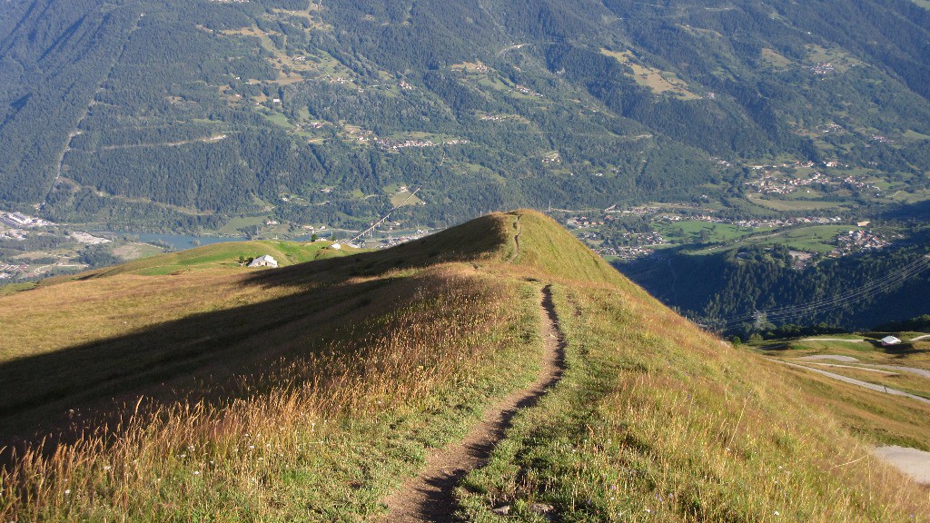 sentier sous le fort