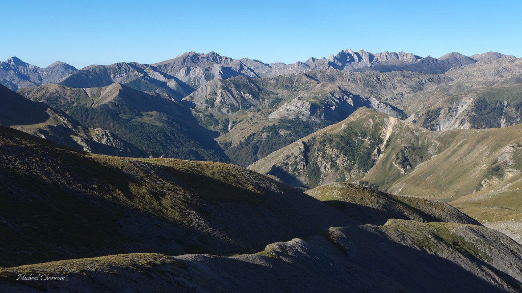 Depuis le col de Pouriac, versant français