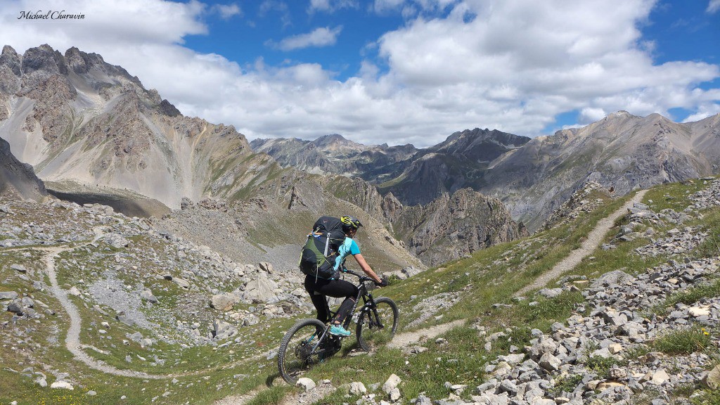 Montée au Passo de la Cavalla