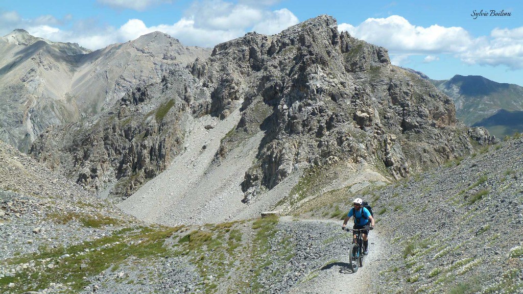 Dans l'ascension du Passo della Cavalla